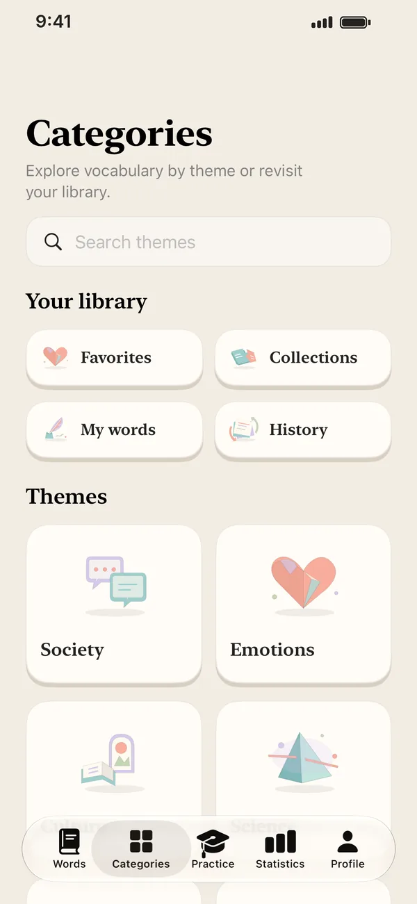 Categories